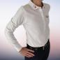 Preview: Ladies' LUXURY LS STRETCH Langarm-Polo mit Firmenlogo bestickt
